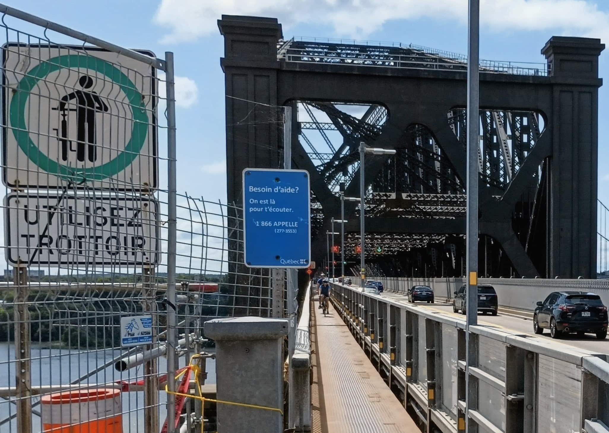 Le ministère des Transports ignore encore quelle sera la solution pour le remplacement du tablier du pont de Québec