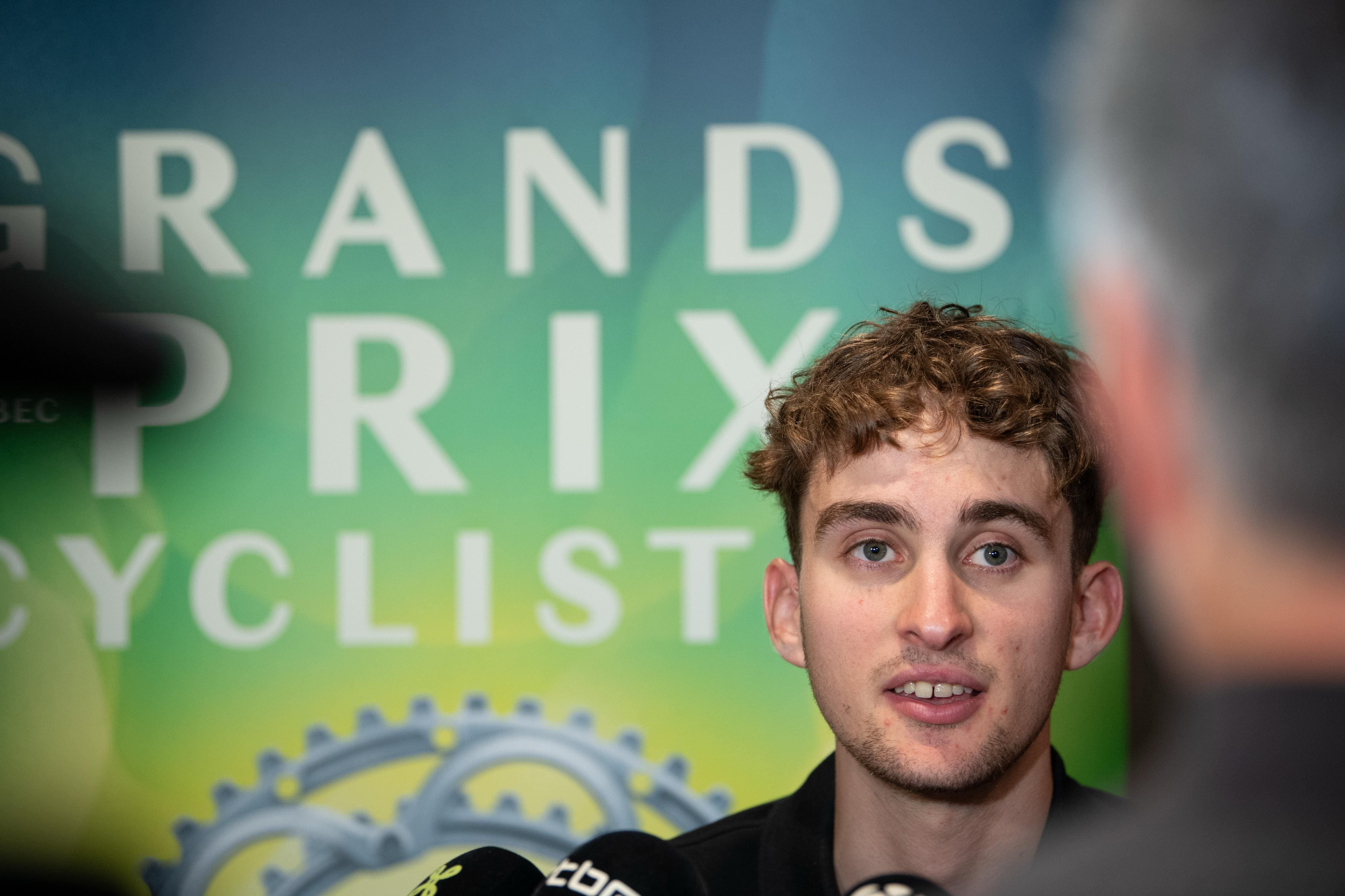 Le jeune cycliste français Paul Seixas s'apprête à découvrir les routes québécoises