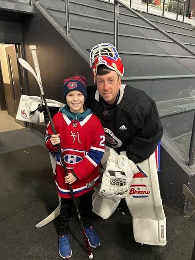 Cole Caufield makes Leo's dream come true