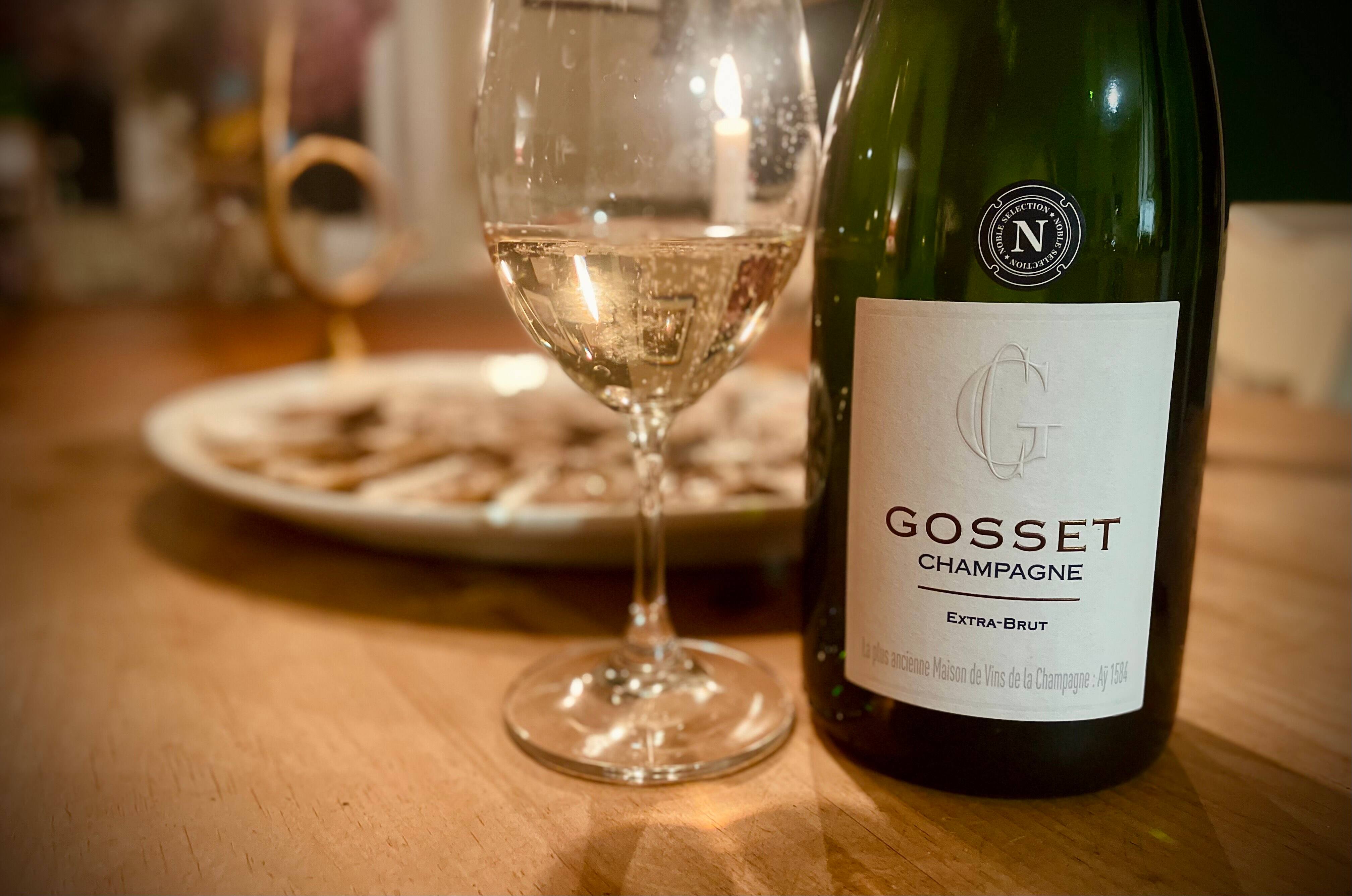 Un champagne pour le coup de minuit ce soir