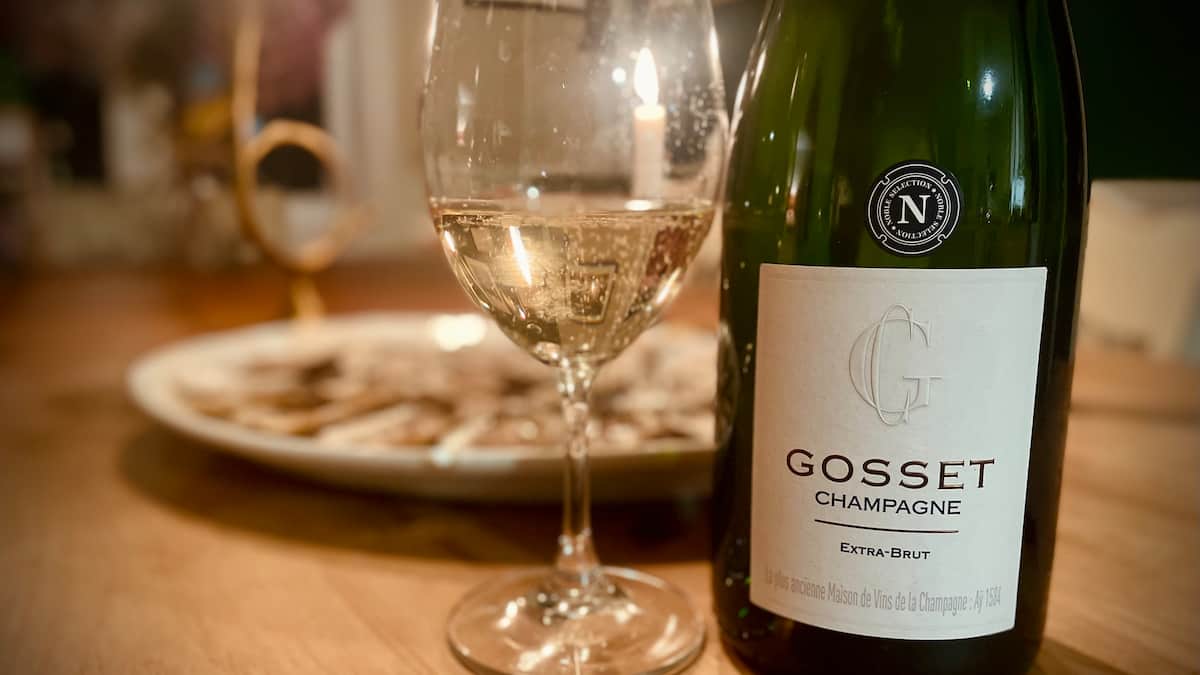 Un champagne pour le coup de minuit ce soir