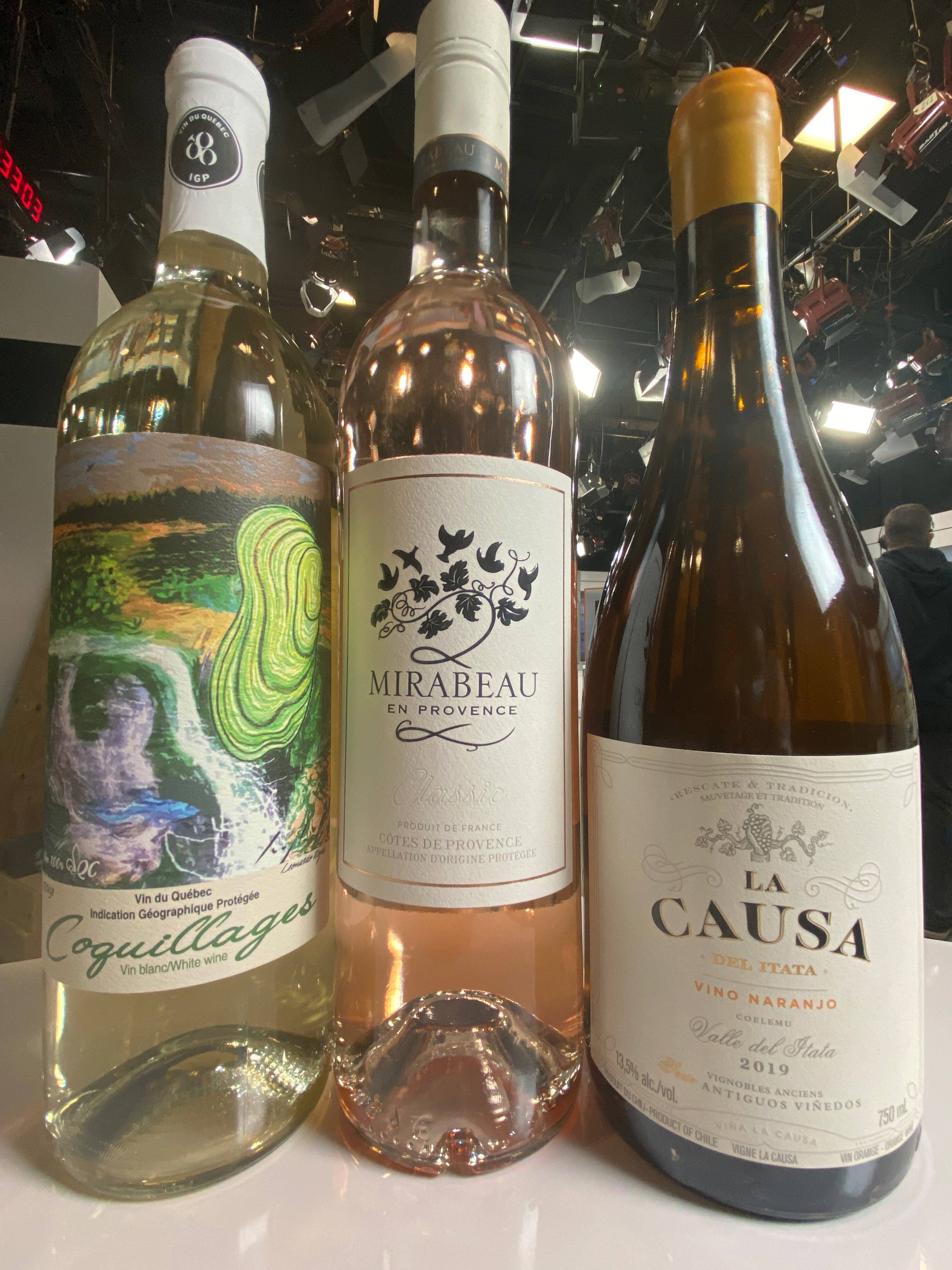 De bons vins en harmonie avec les fromages d'ici