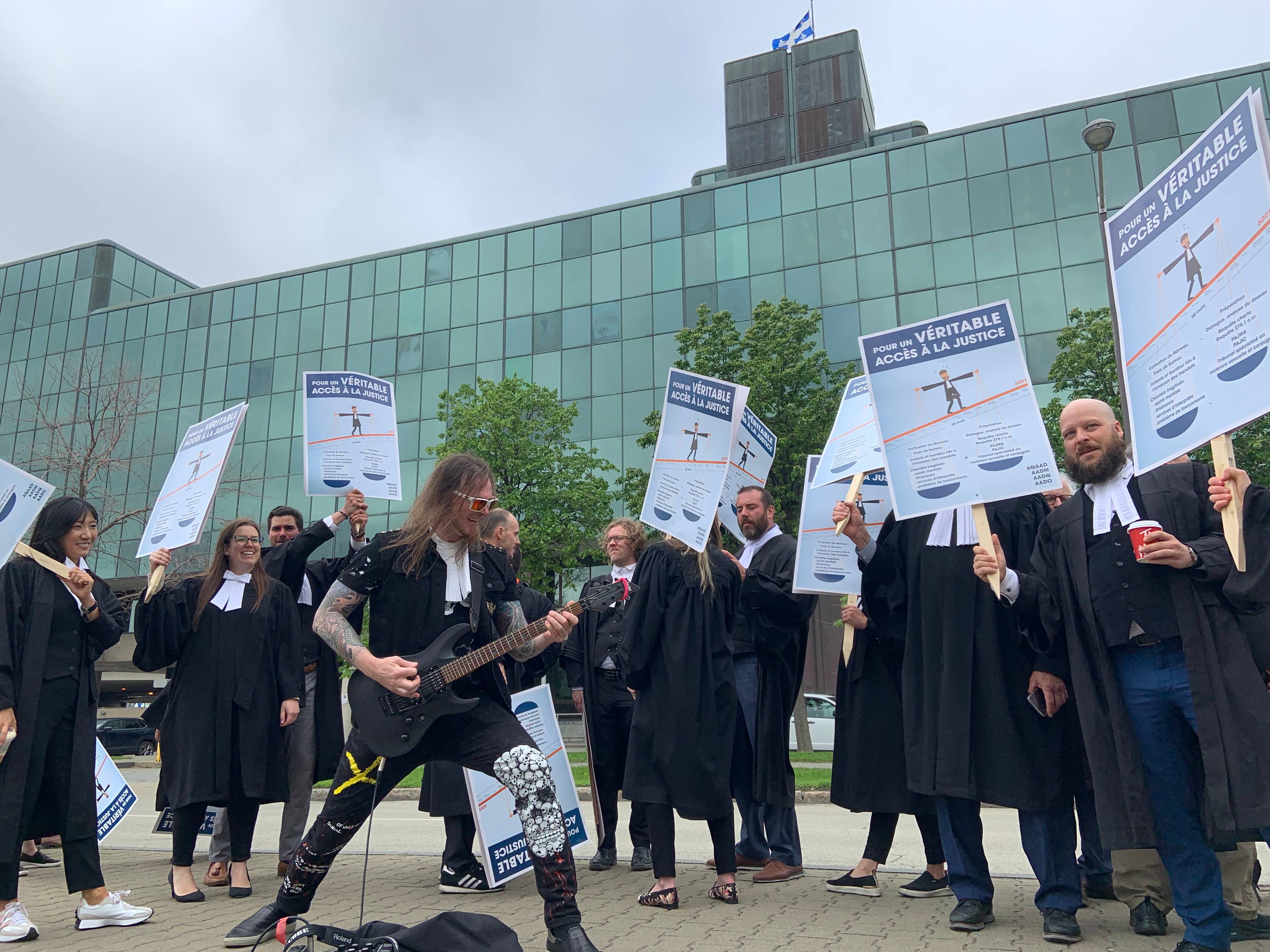 Grève des avocats de la défense sur l’aide juridique | JDQ