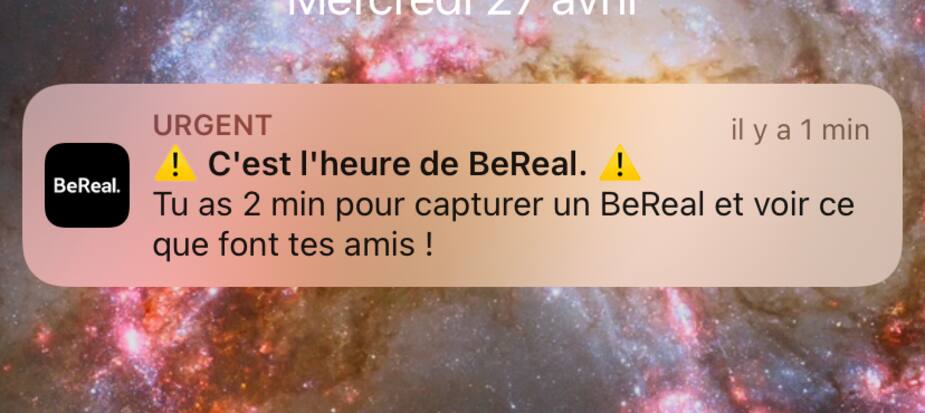 Image principale de l'article Connaissez-vous BeReal, l'anti-Instagram?