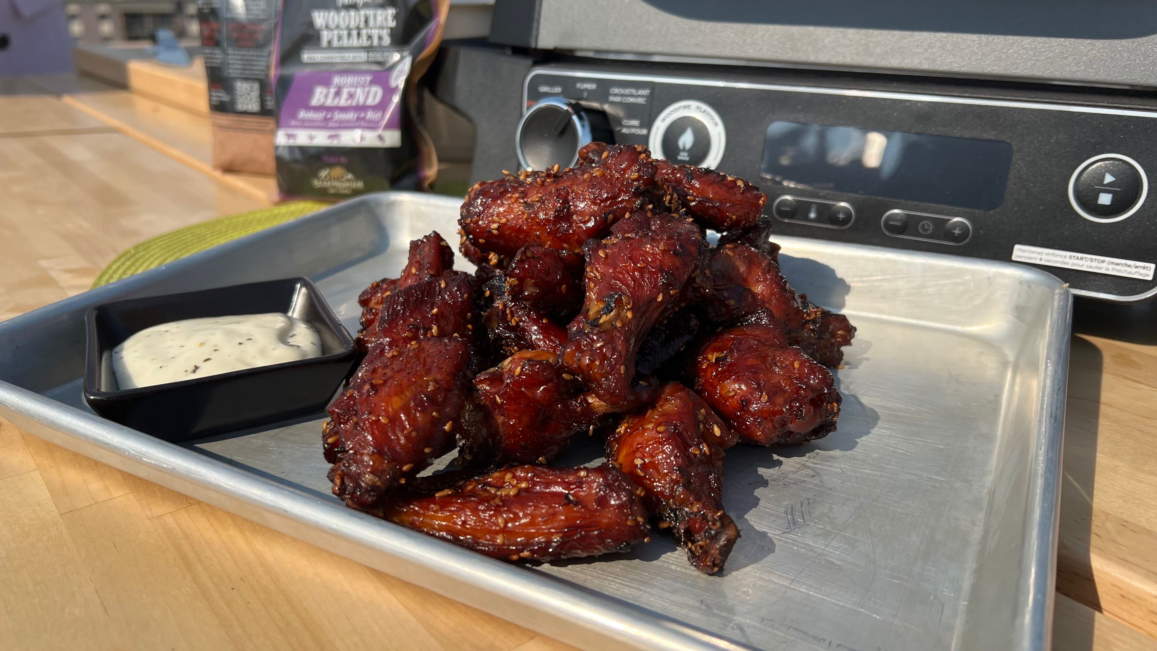 AILES DE POULET GRILLÉES