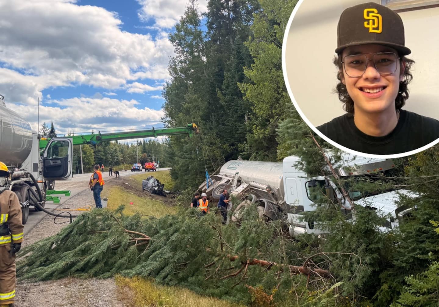 Un jeune conducteur de dix-huit ans décède dans une collision frontale en Mauricie