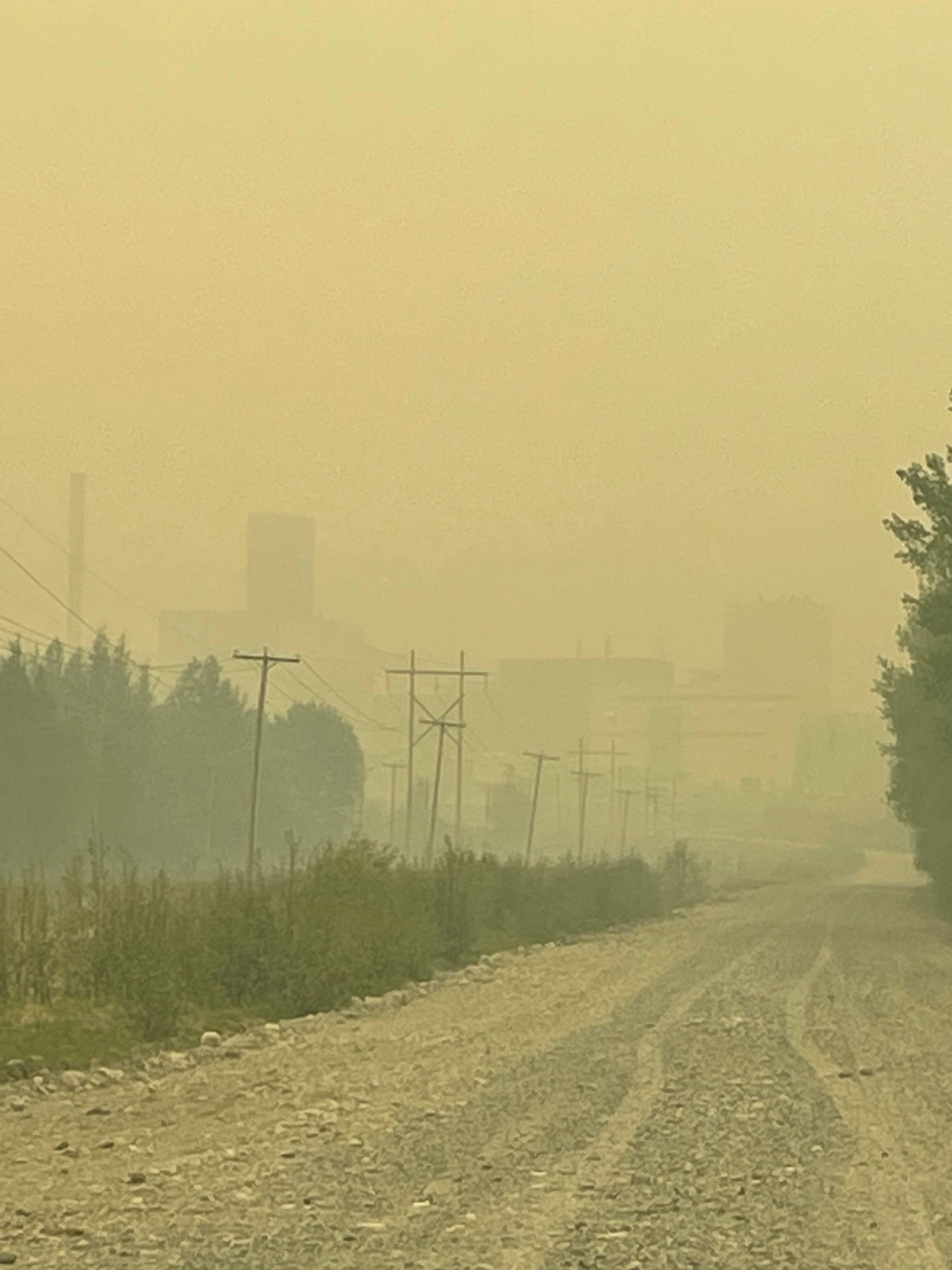 LebelsurQuévillon à 500 mètres de la catastrophe JDM