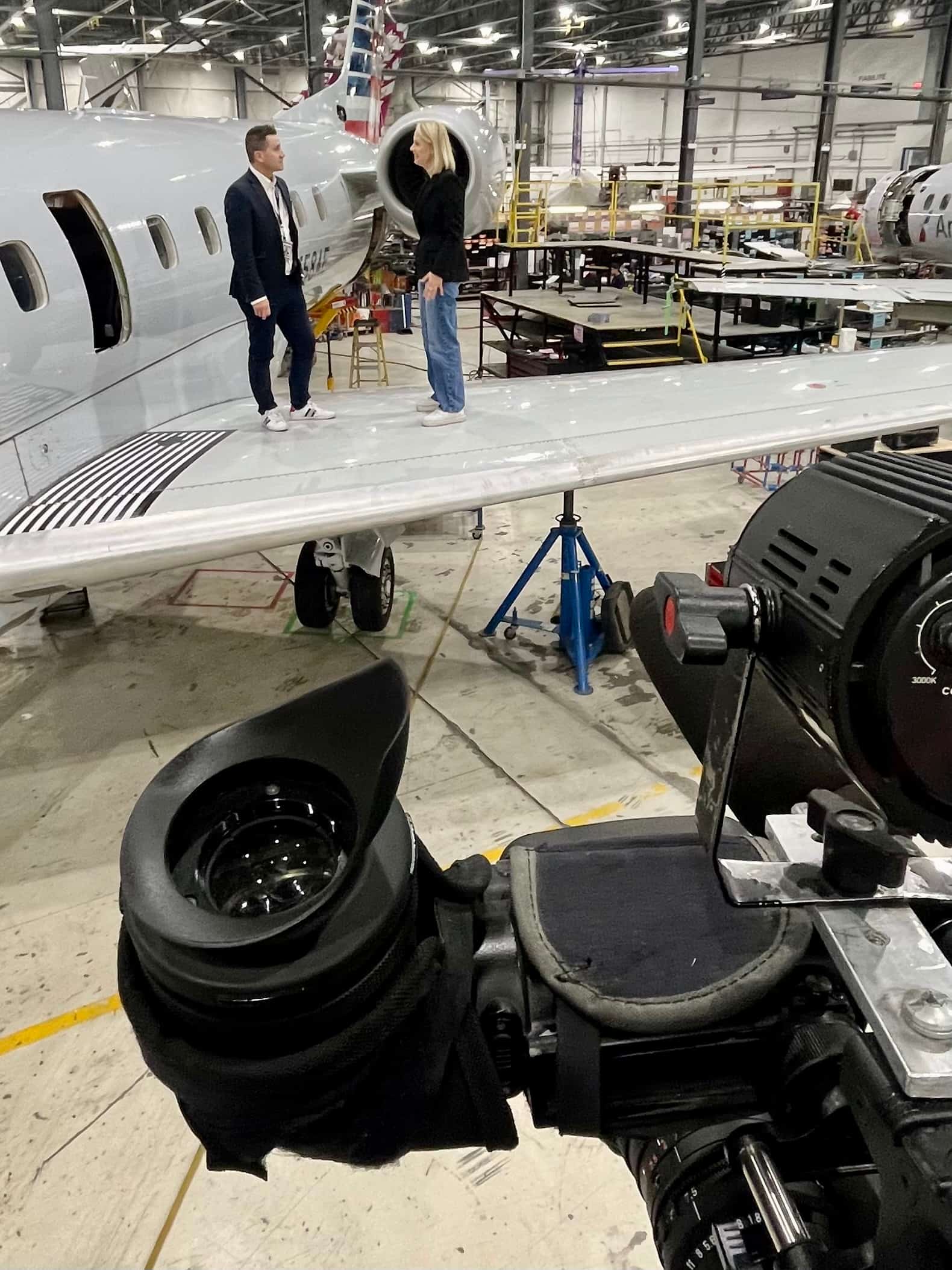 Dans les coulisses de la réparation d’avion 