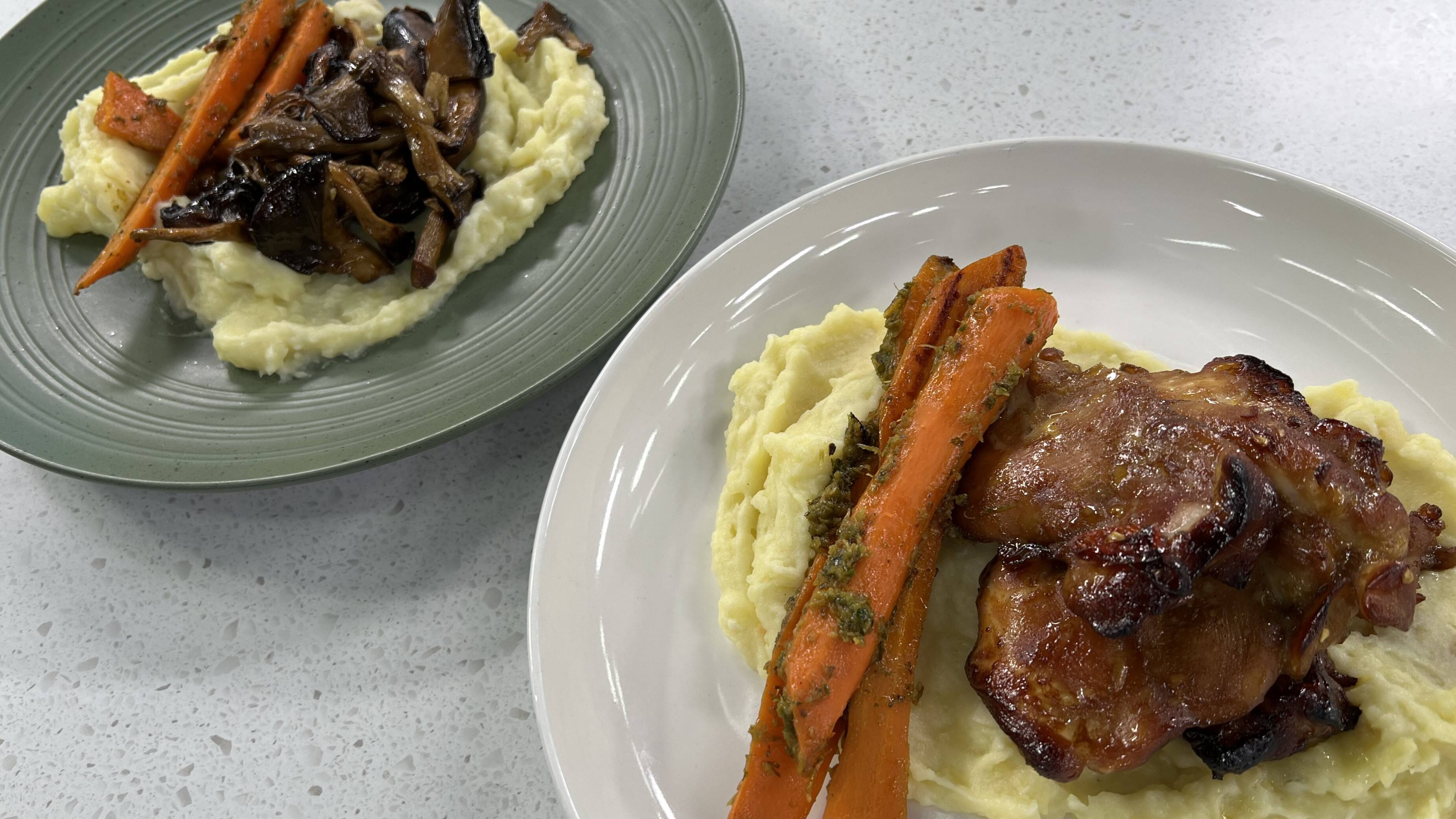 Hauts de cuisse de poulet sucrés, épicés