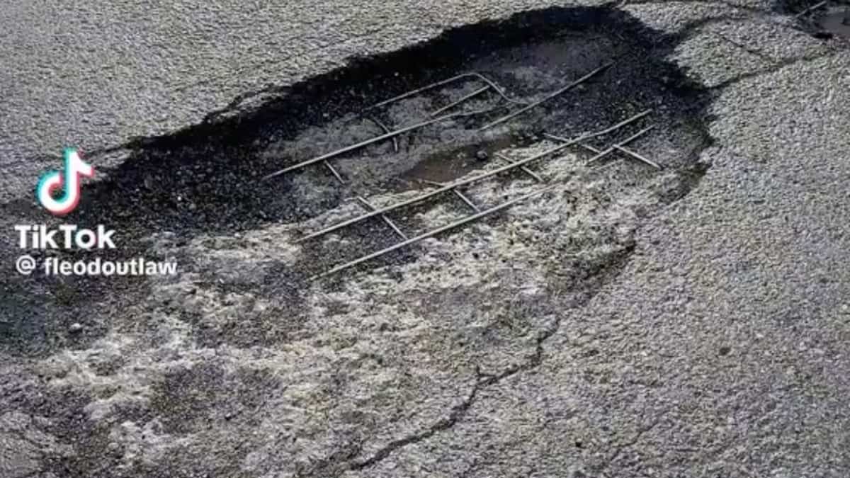 Les nids-de-poule font sensation sur les routes et les médias sociaux