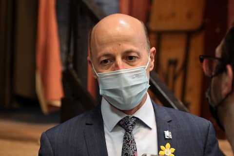 Tram support scene: A rally of 500 people gathered on Tuesday evening