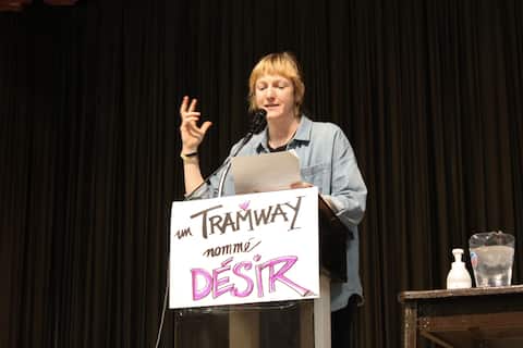 Tram support scene: A rally of 500 people gathered on Tuesday evening