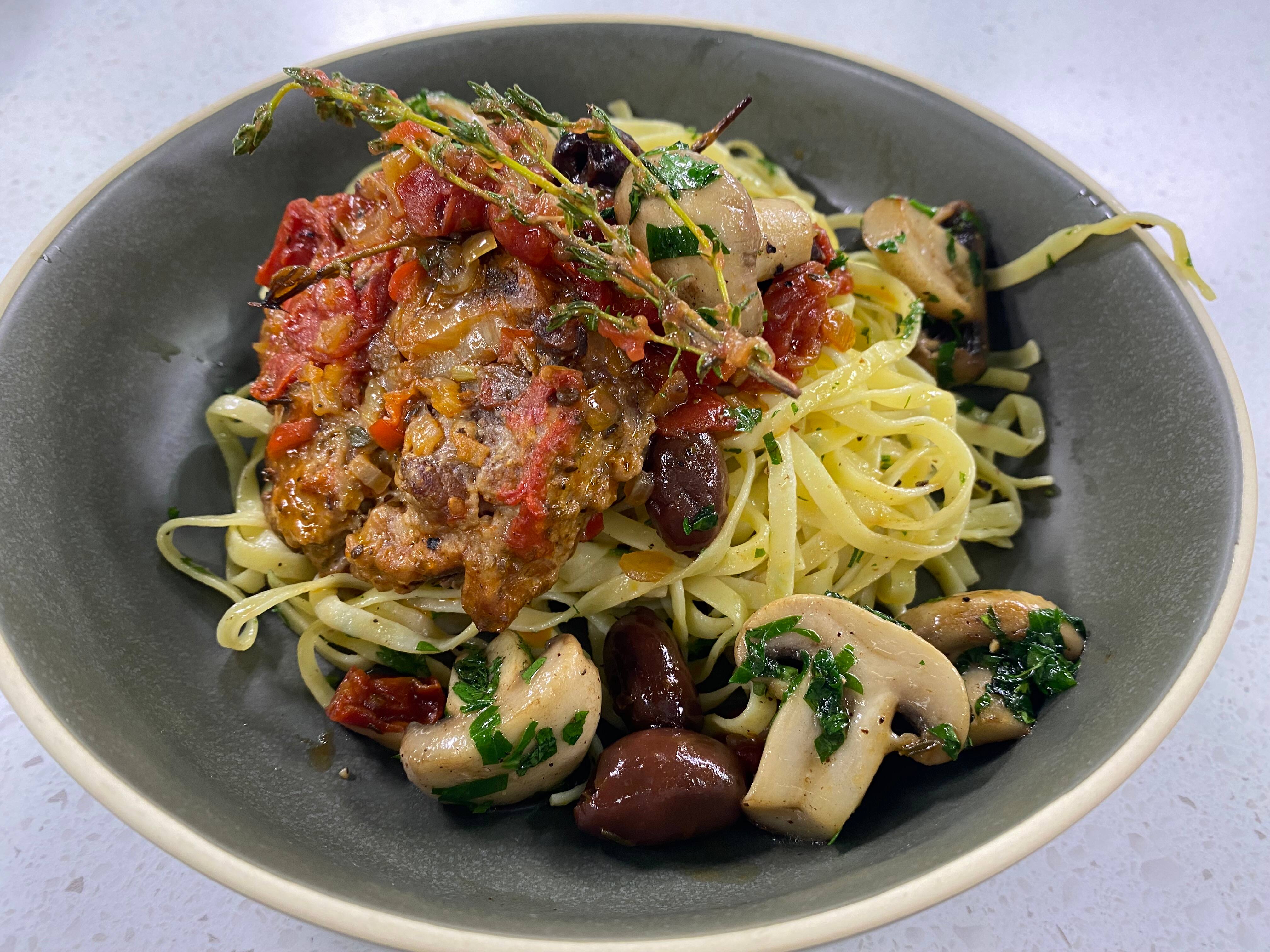 Osso buco cacciatore