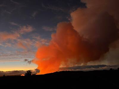EN FOTOS | Erupción de uno de los volcanes más activos del mundo en Hawaii