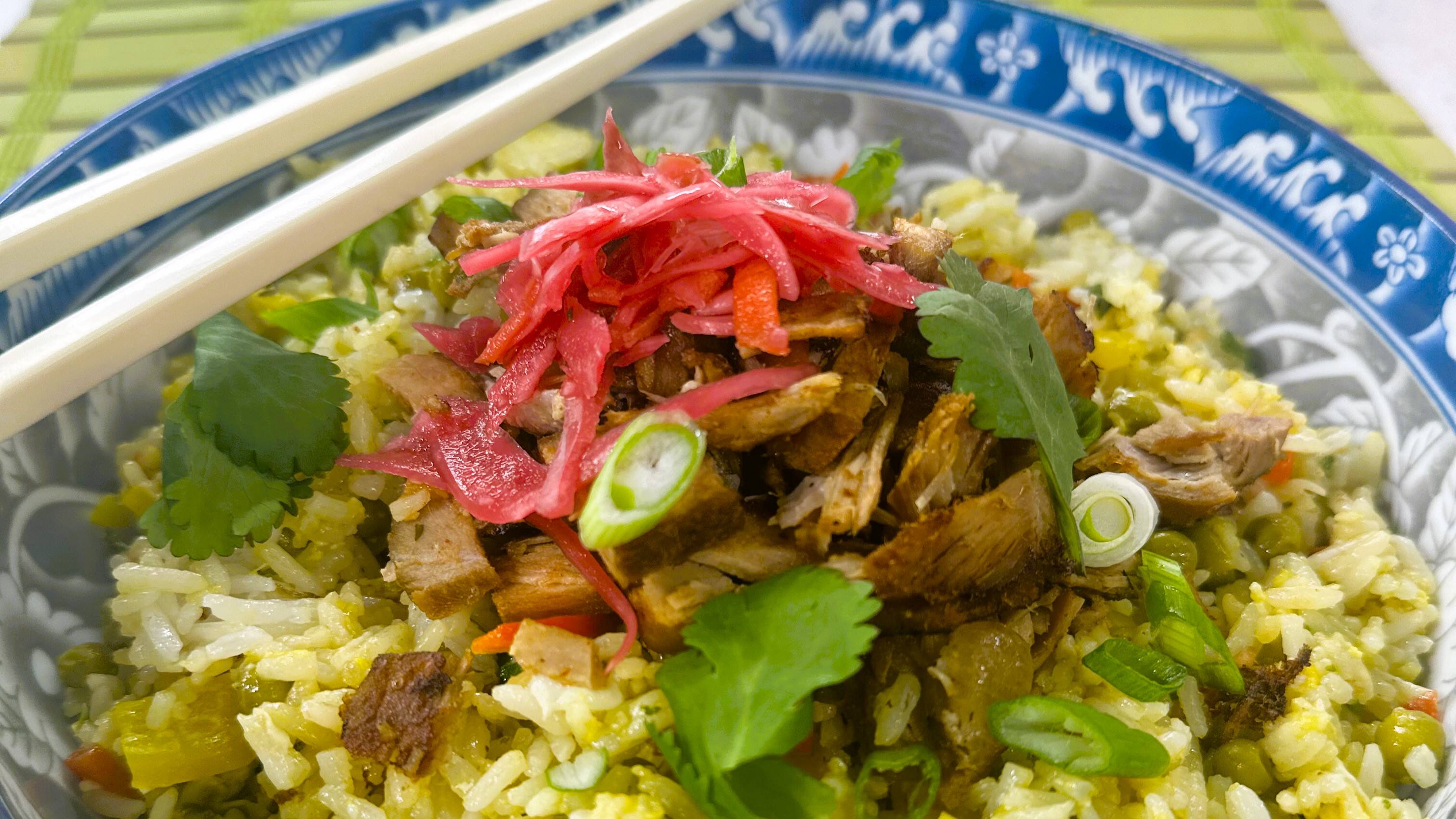 Riz frit à l’haïtienne 