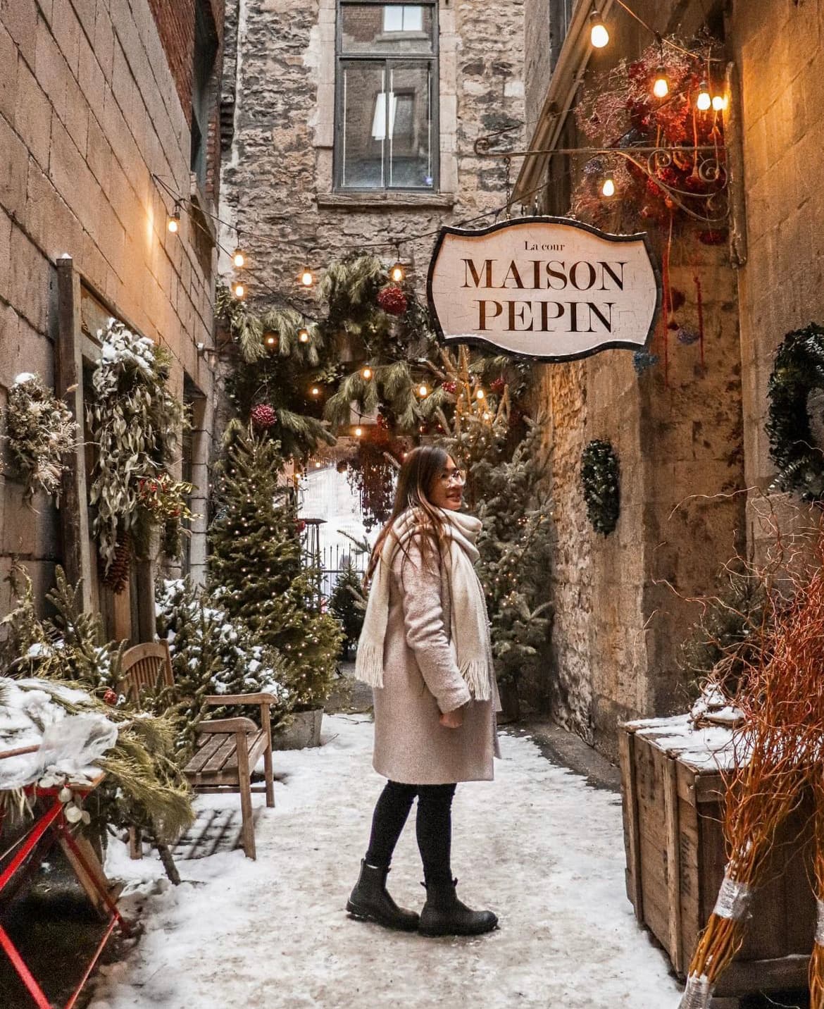 Vous pouvez réserver cette ruelle féérique 