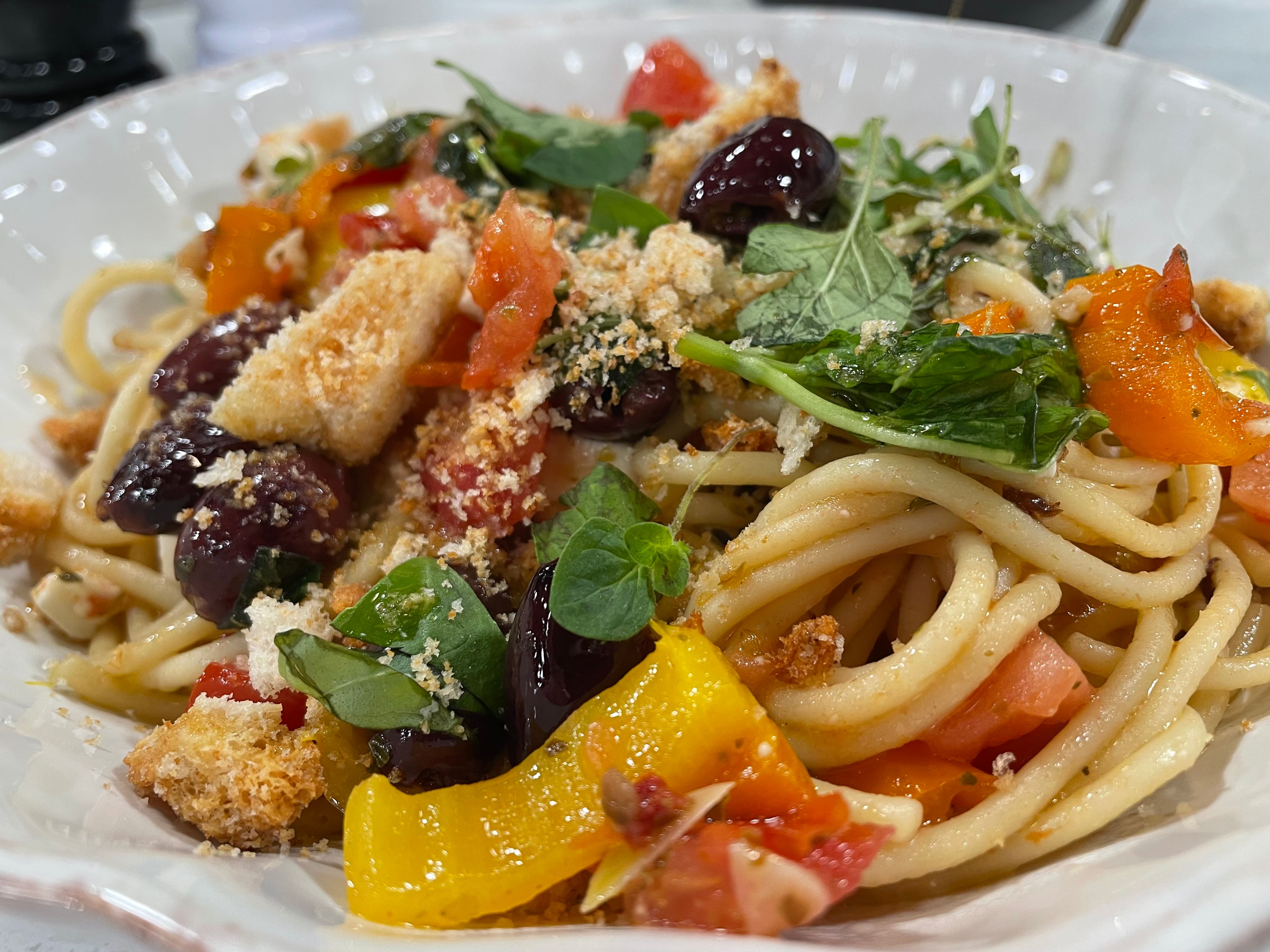 Spaghettis à la grecque 