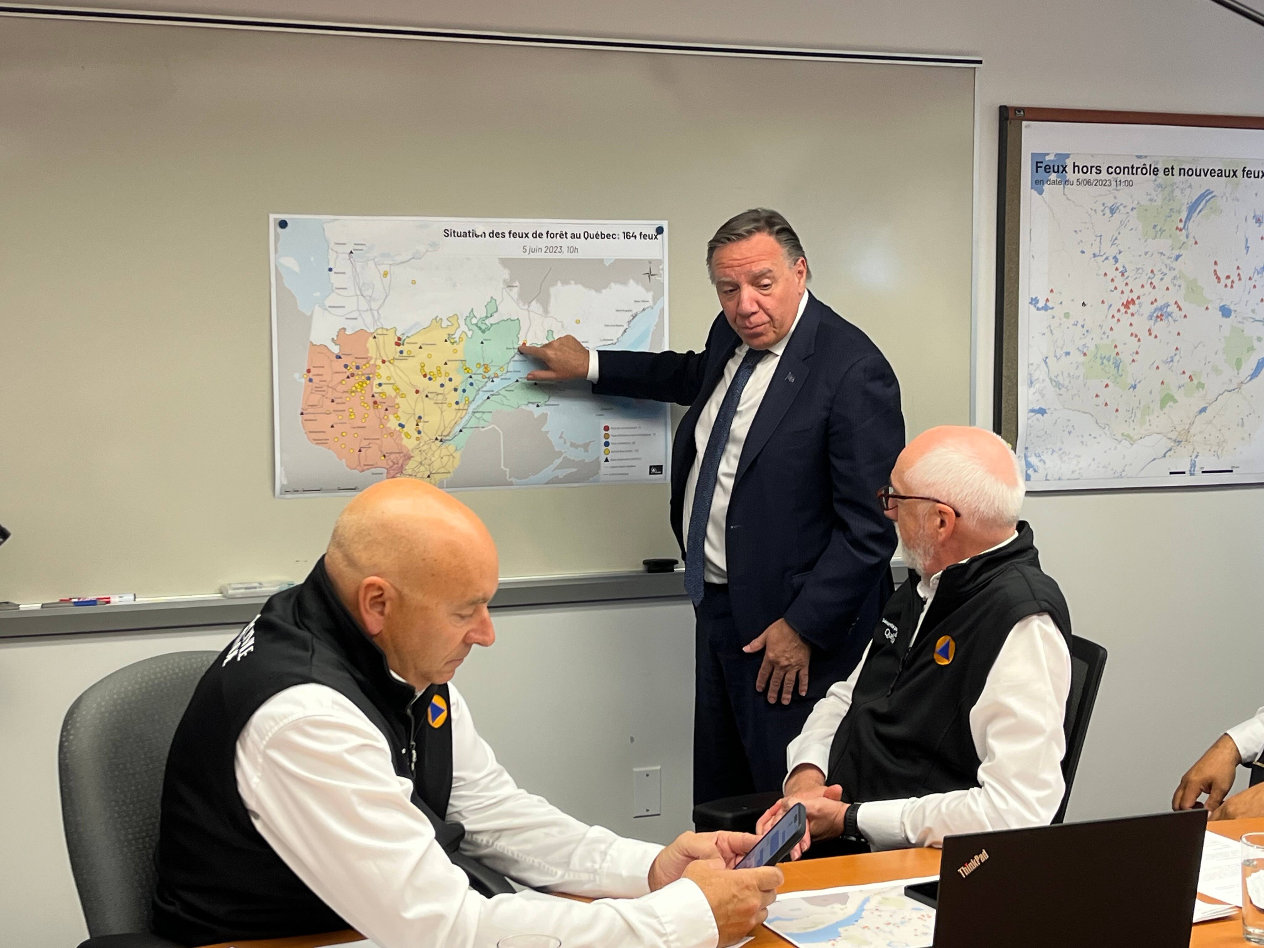 Incendios forestales: “Esto es indignante”, preocupado François Legault