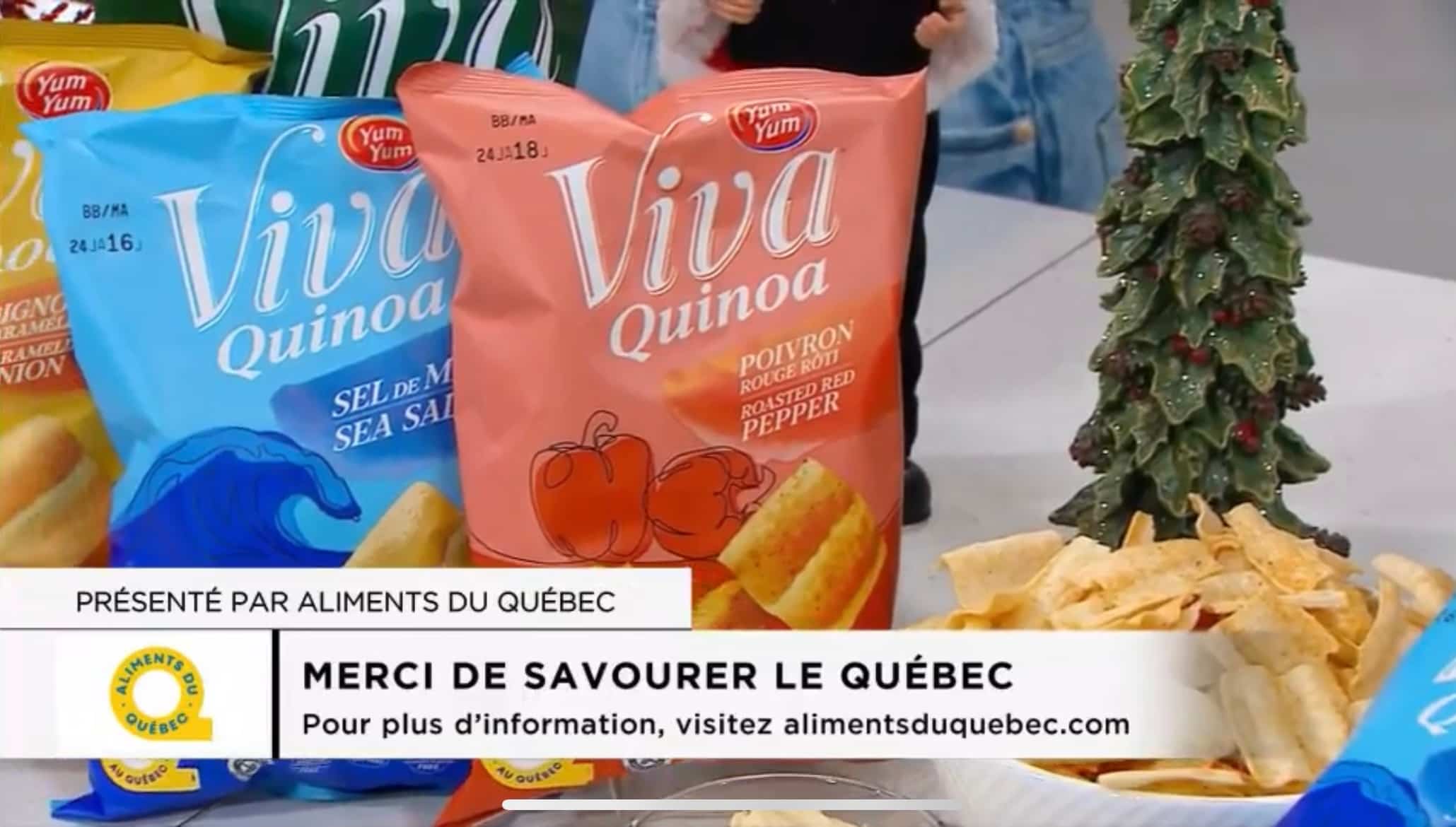 Découvrez les coustilles Yum Yum : VIVA Quinoa	 