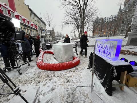 “Today with Hoda and Jenna”: the NBC team arrives in Old Quebec