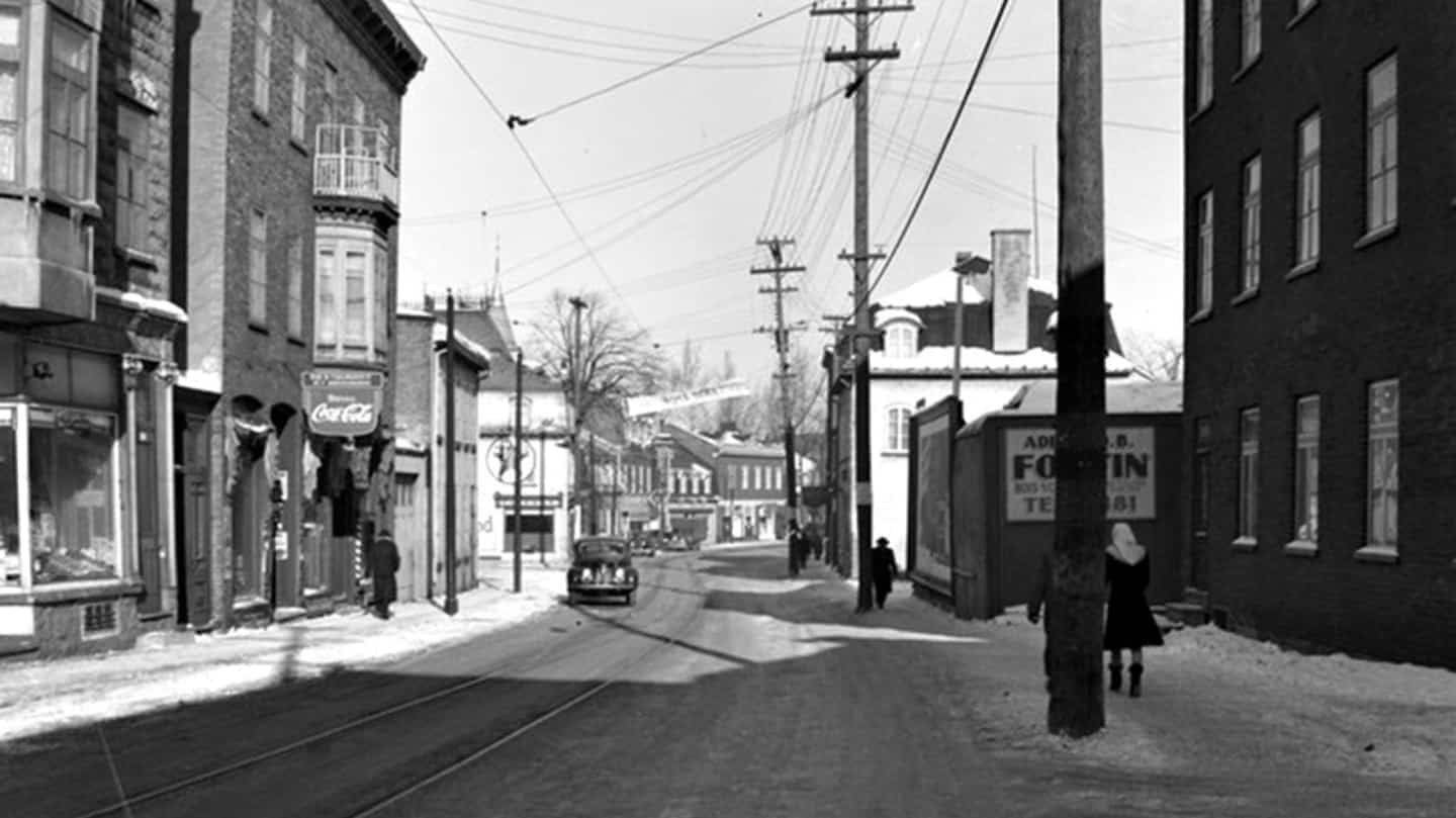 [EN IMAGES] Découvrez à quoi ressemblait la rue SaintVallier Ouest à