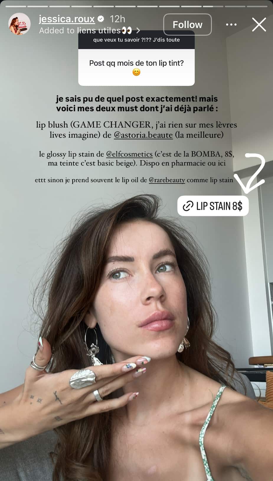 Jessica Roux Humoriste Lèvres pulpeuses: le produit miracle qu'adore Jessica Roux est ...