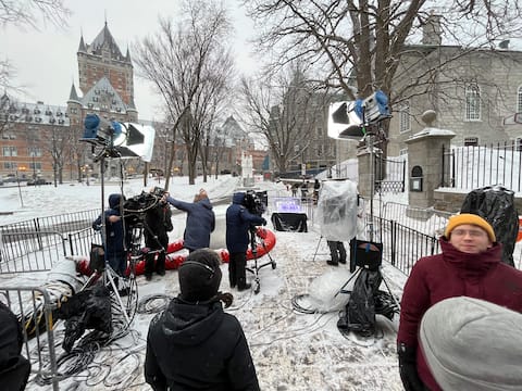 “Today with Hoda and Jenna”: the NBC team arrives in Old Quebec