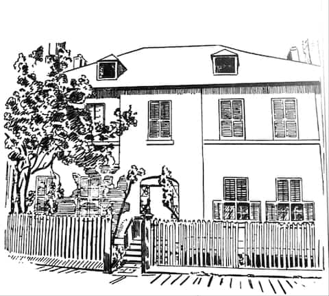 La synagogue de la rue Grant, aujourd'hui la rue Monseigneur-Gauvreau, vers 1900.