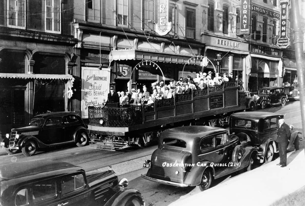 Voici l'ancien tramway de Québec en 10 photos | JDQ