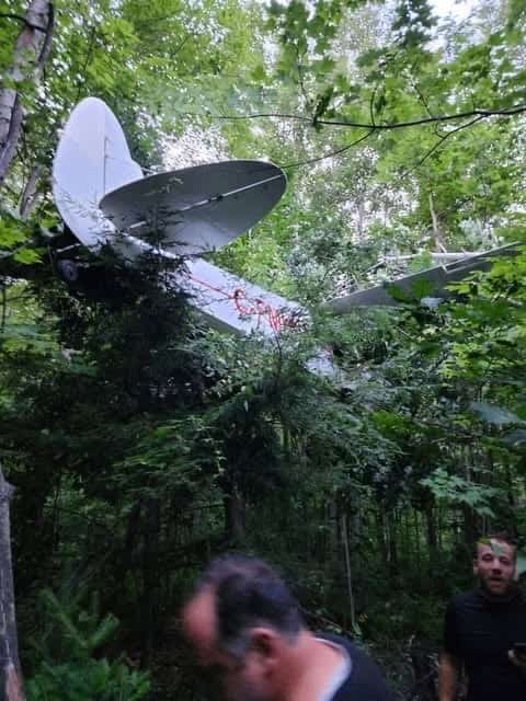 [EN IMAGE] Un aéronef s’écrase à Lavaltrie