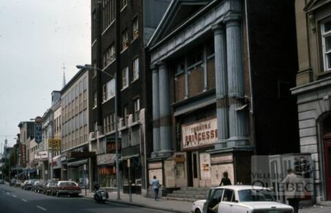 Ancien Théâtre Princesse, août 1975.