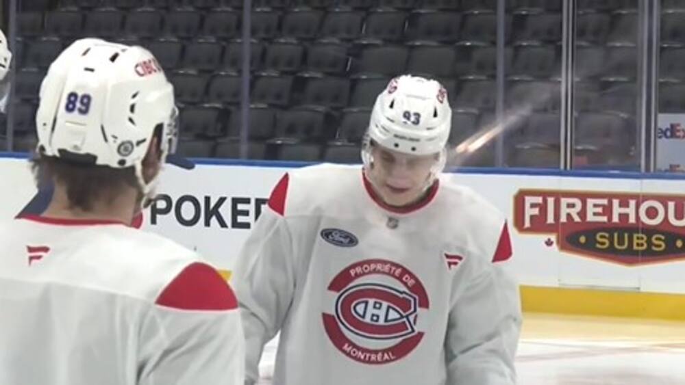 À VOIR: Demidov donne ses premiers coups de patin avec le CH