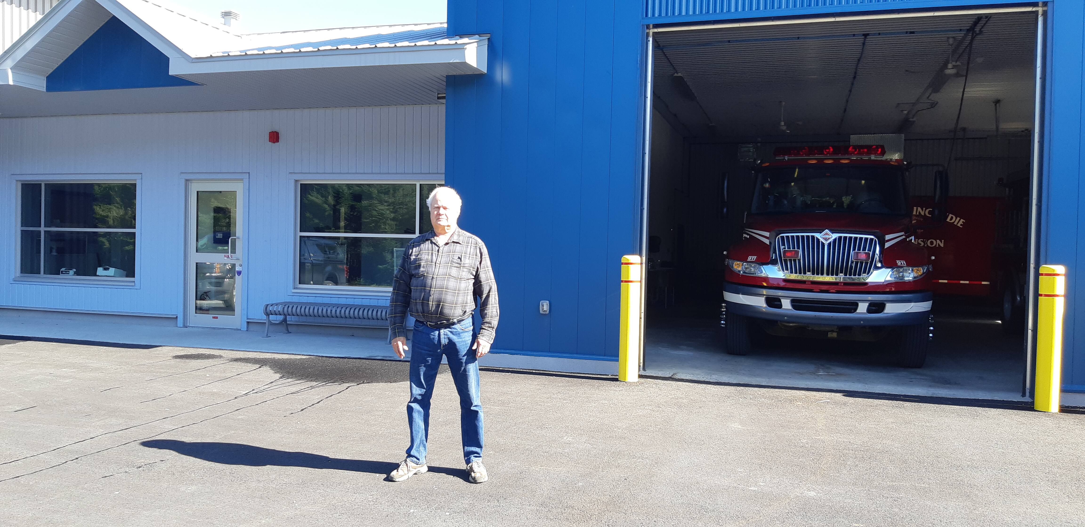 Un parque de bomberos finalmente conectado por Hydro-Québec... gracias al “Diario”
