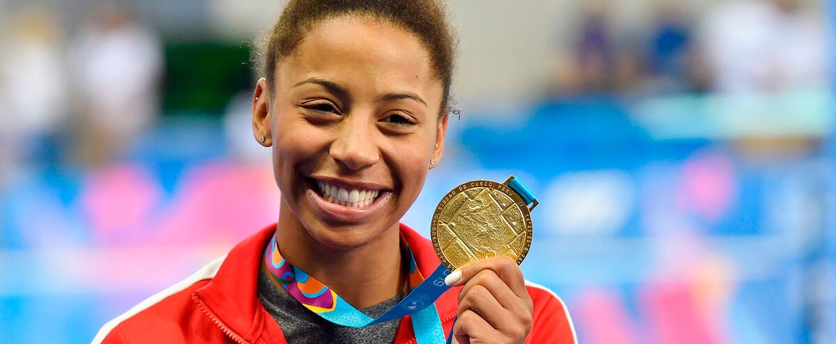 Jennifer Abel est sereine