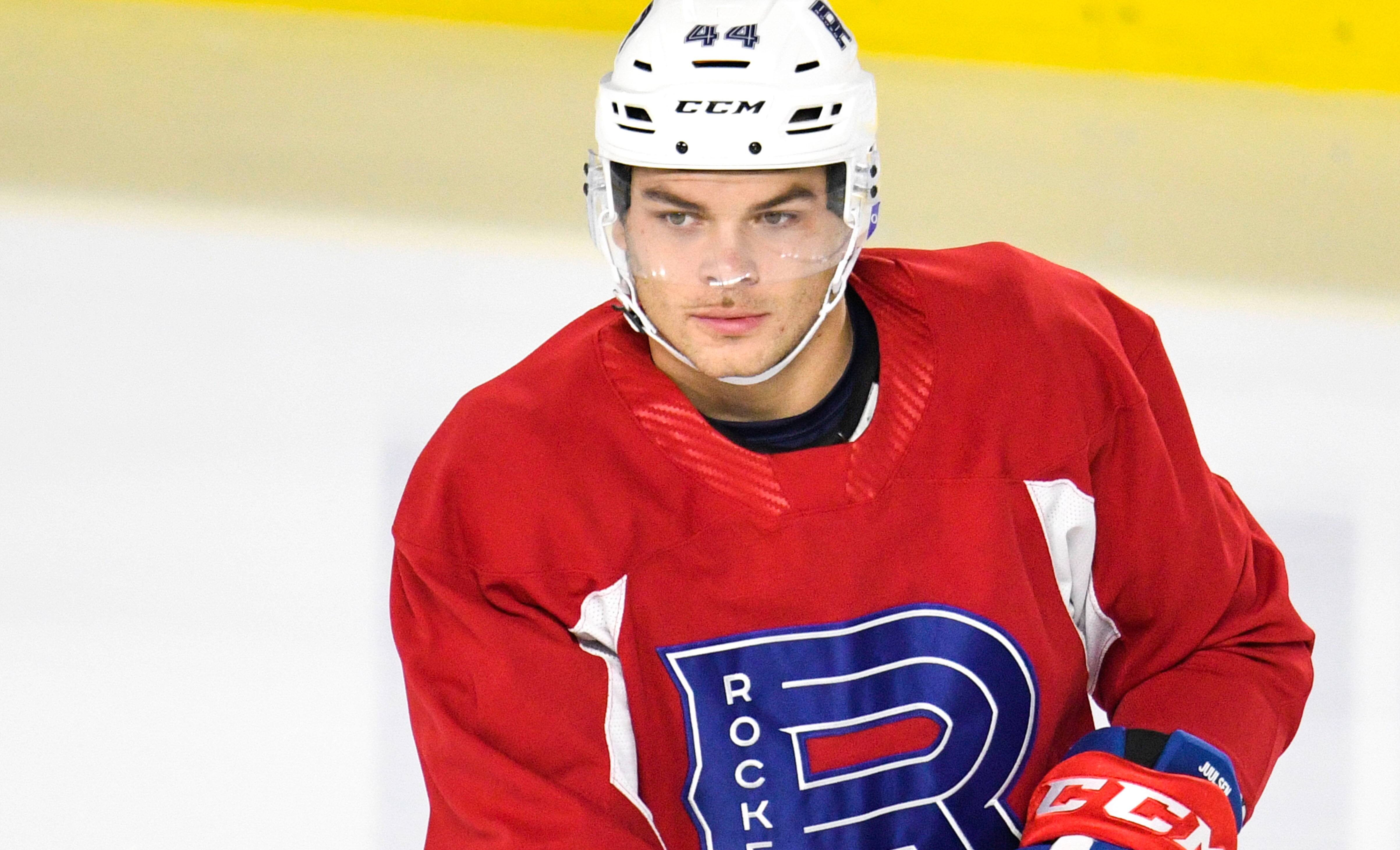 Noah Juulsen de retour à l'entraînement - TVA Sports