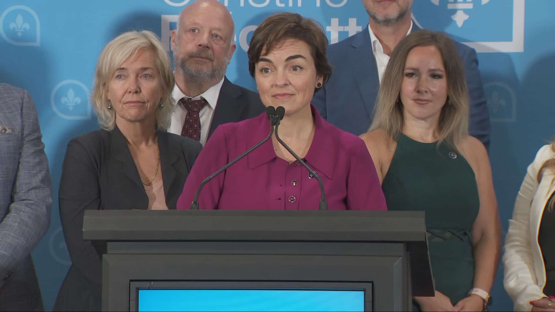 Éric Duhaime veut couper 47 G$ sur 5 ans: un véritable «démantèlement» de l’État, dit Christine Fréchette