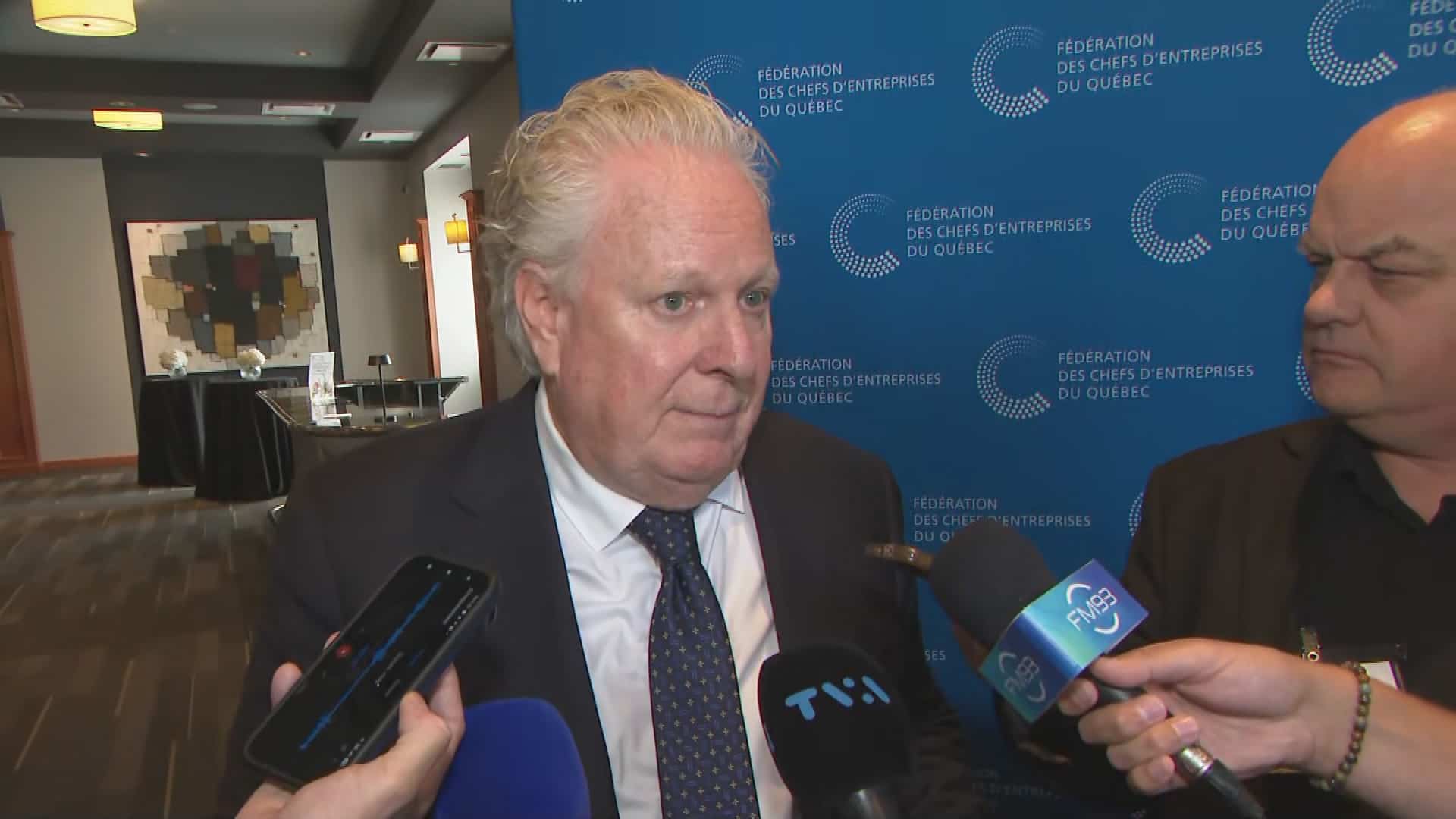 Contre-tarifs du Canada: «Un mauvais choix dans un monde de mauvais choix», affirme Jean Charest