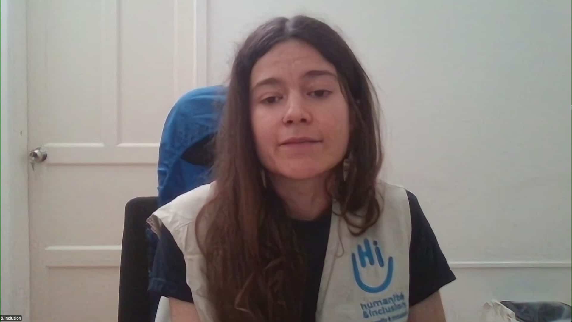 Beatriz Armada, cheffe des opérations de l'ONG «Humanité & Inclusion Venezuela»