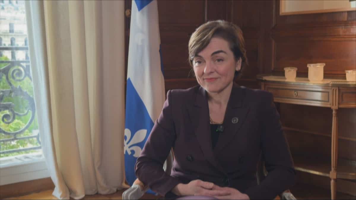 Mission en France: «Les Québécois voient qu’il y a un changement», lance Christine Fréchette