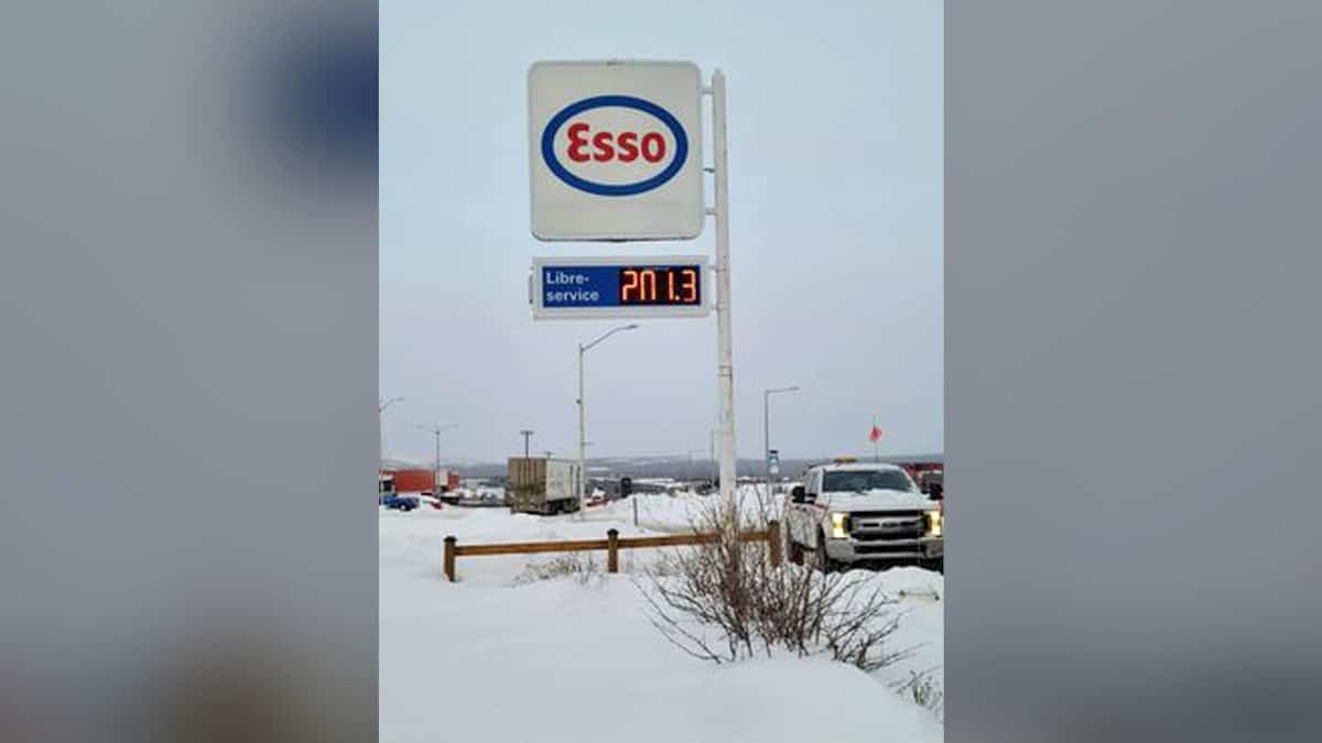 L’essence à plus de 2$ le litre à Fermont