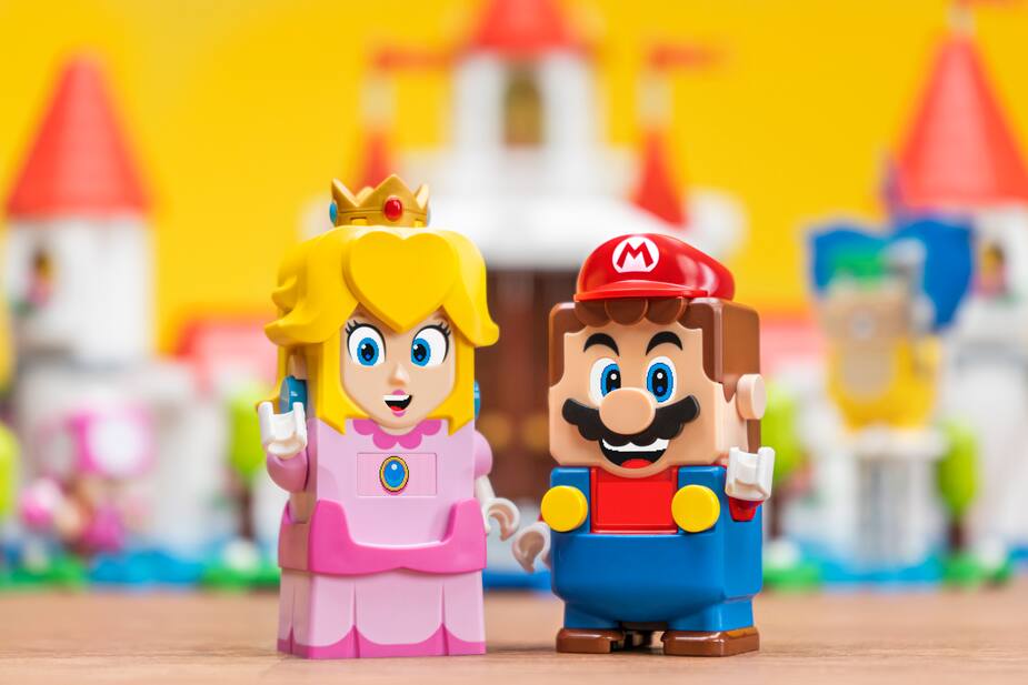 Image principale de l'article Peach rejoint l’univers de LEGO Super Mario