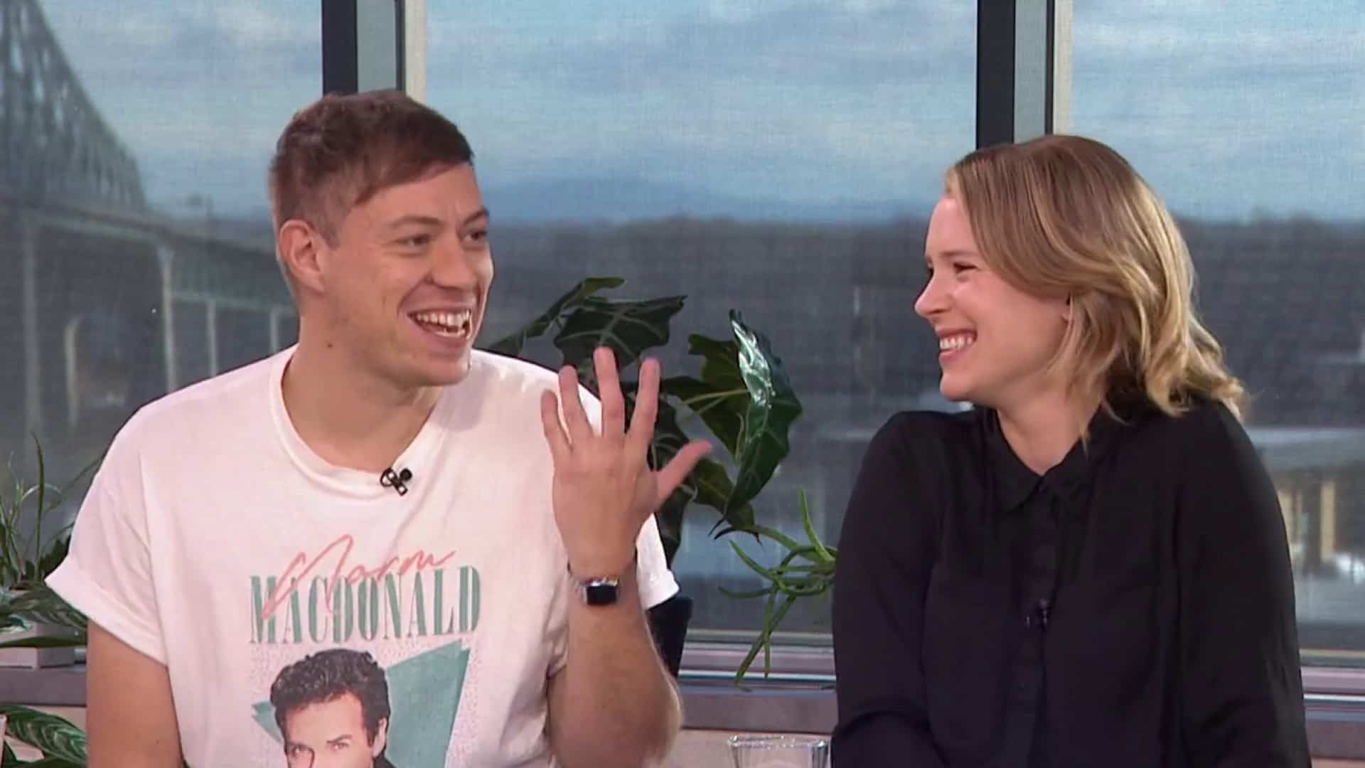 Charlotte Aubin et Samuel Cantin