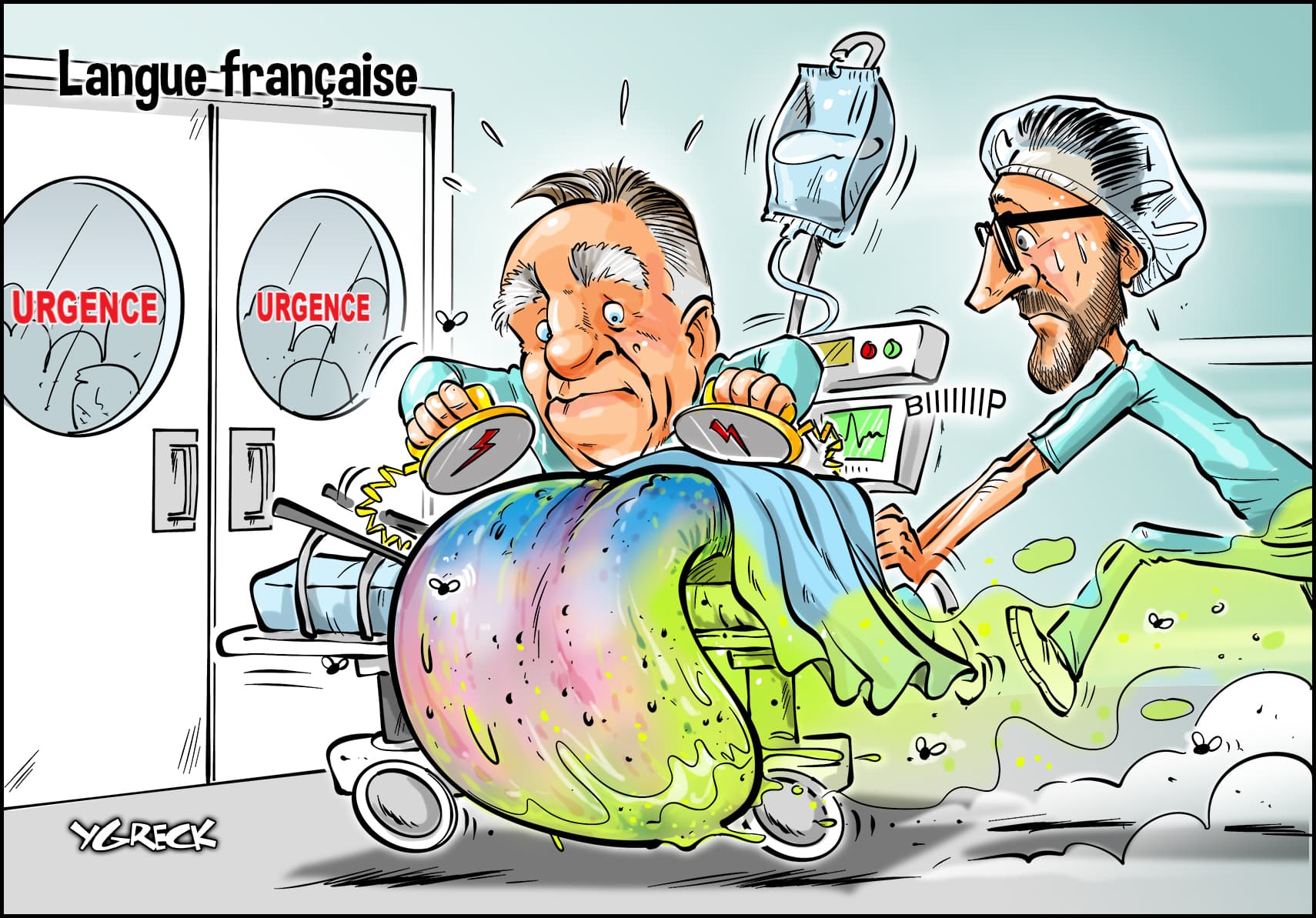 La Caricature D Ygreck Le Journal De Qu bec