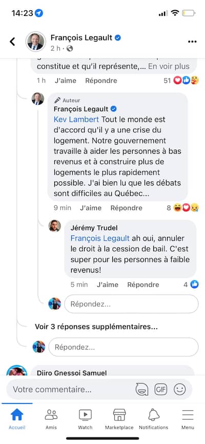 Home Crisis: Legault Criticized by a Writer He Now Appreciates