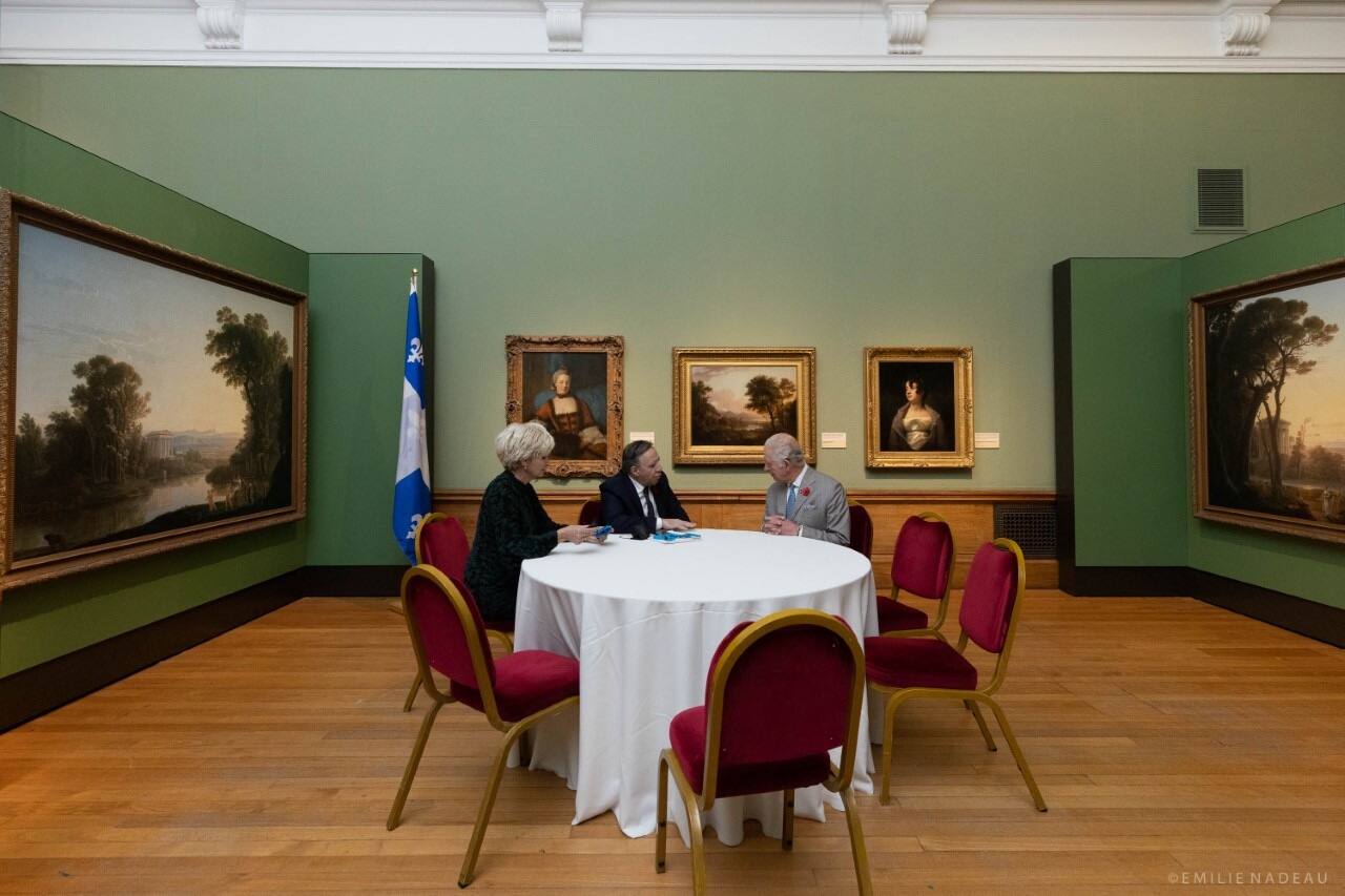 COP26: Legault s&rsquo;est entretenu avec le prince Charles