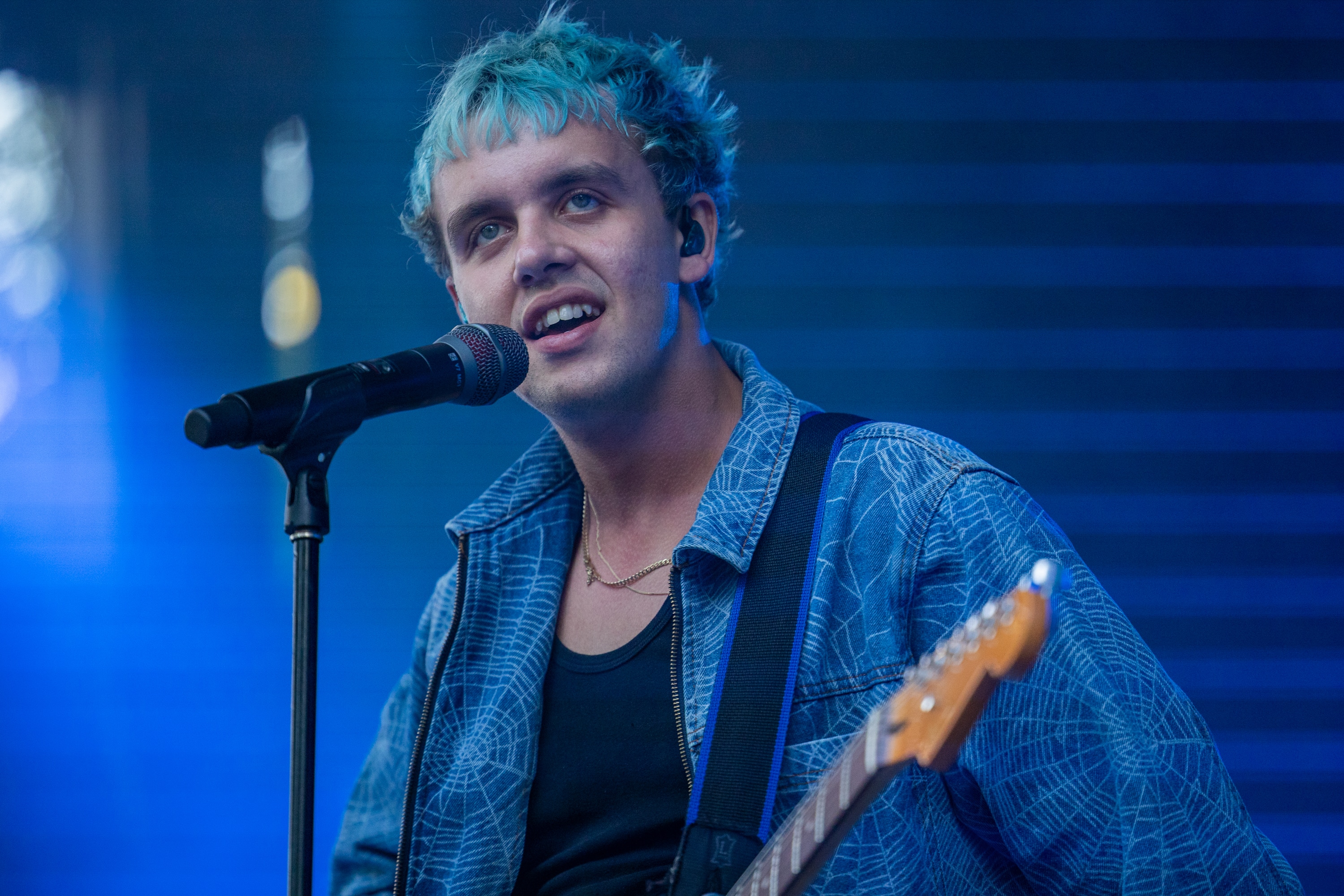 Vincent Robert, de Les Louanges, en septembre à Osheaga, en 2022