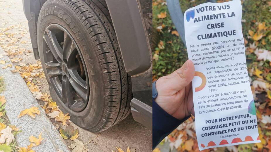 Image principale de l'article Gare à vos VUS: Les Dégonfleurs arrivent au Québec