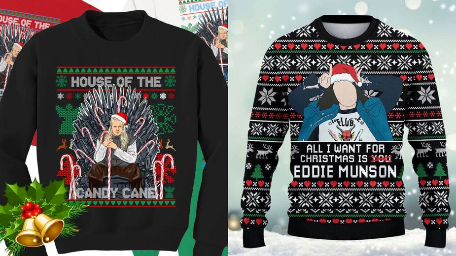 Image principale de l'article 8 chandails de Noël de vos séries préférées