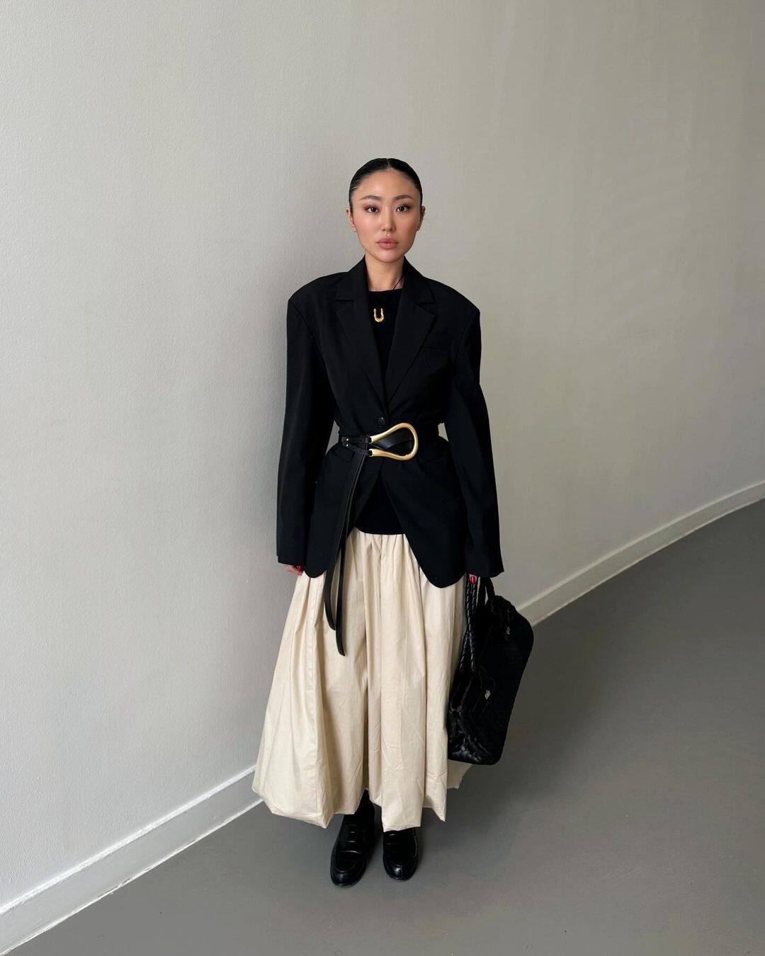 3 façons de porter la jupe longue cet automne