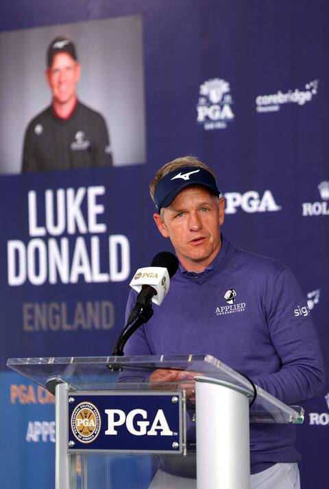 Le capitaine de la formation européenne pour la Ryder Cup 2023 en Italie, Luke Donald, discute de ses options pour constituer son équipe.